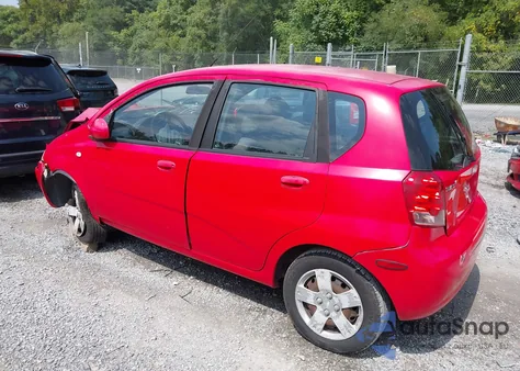 2008 Chevrolet Aveo 5 Ls z USA, uszkodzony, nr VIN KL1TD66648B218532